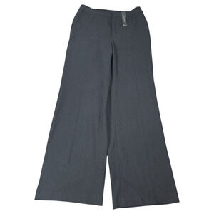 T Tahari Women Sz 10 Black Wide Leg Dress Pants NWT Classic Office Professional